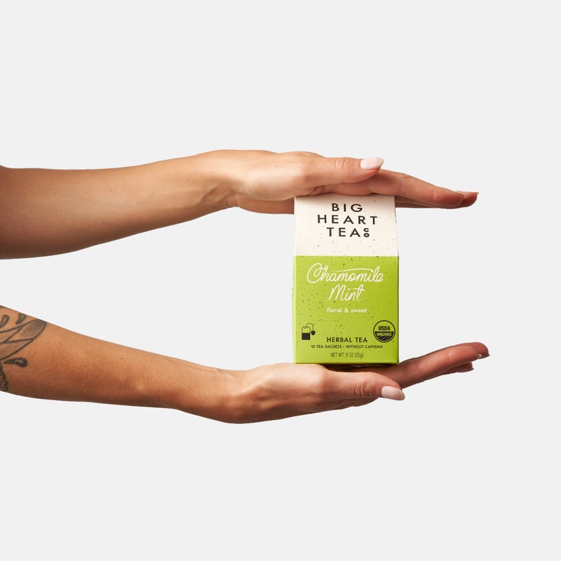 Big Heart Tea Co. 10 Pack Tea | Chamomile Mint