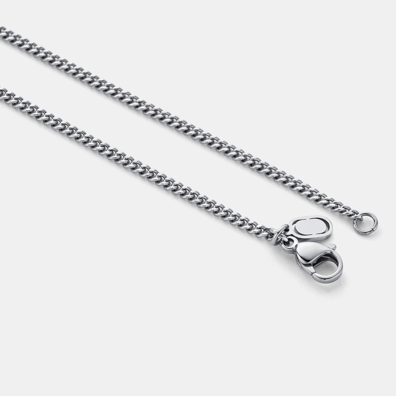 Silver Connel Chain 2mm