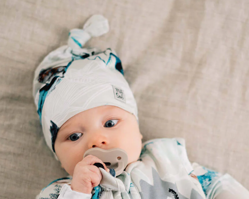 Infant Knotted Rocky Mountains Hat