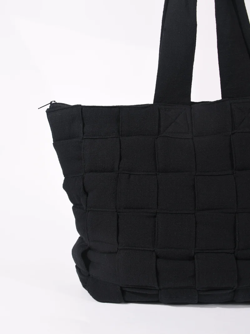 Linen Weekender Bag