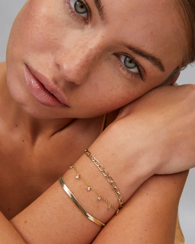Kassie Set of 3 Chain Bracelets
