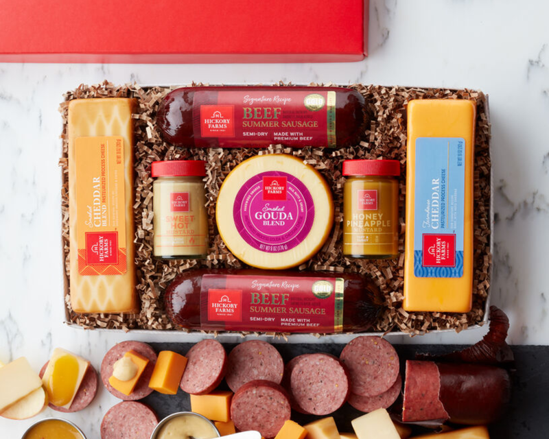 Summer Sausage & Cheese Gift Box