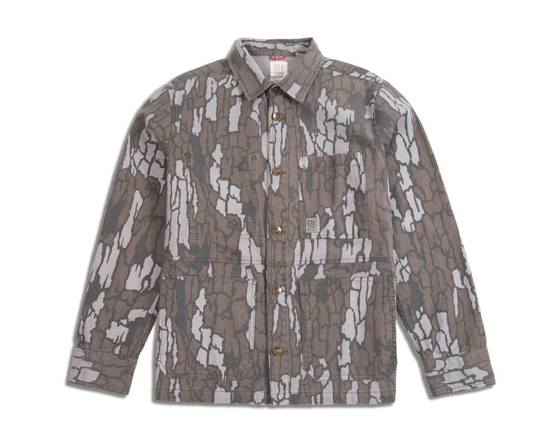 Men's Utility Jacket, Tree Bark Camo