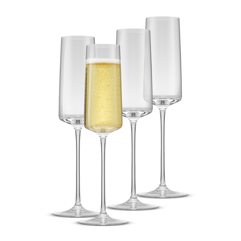Sidney Champagne Flutes, Set of 4