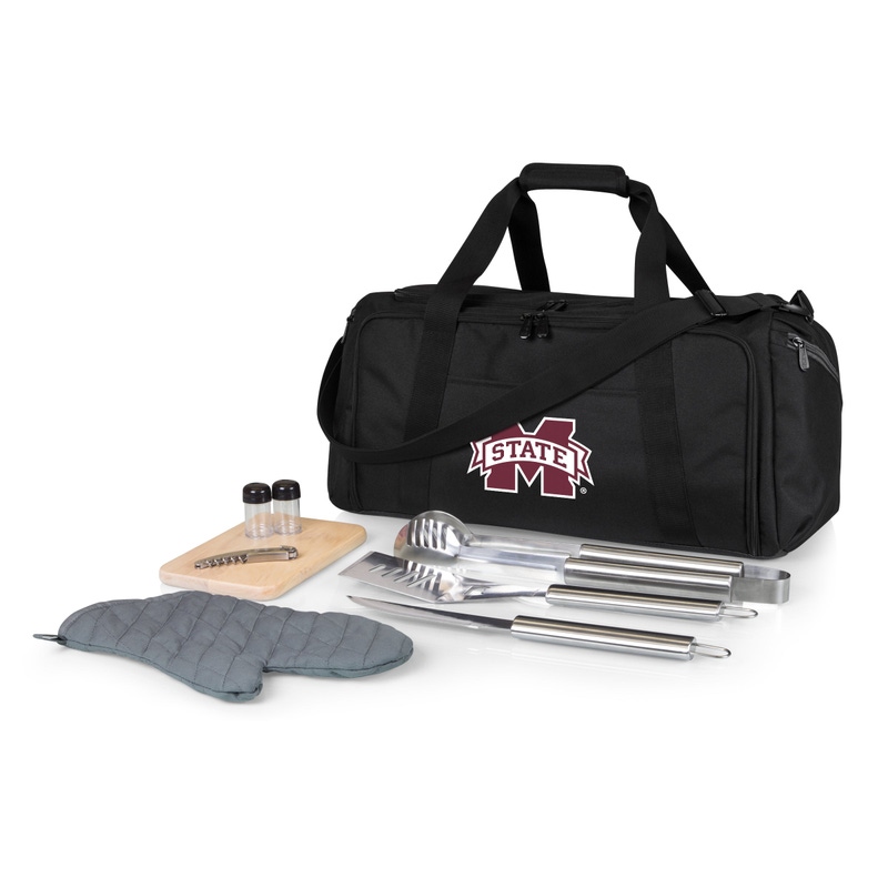 NCAA BBQ Kit Grill Set & Cooler