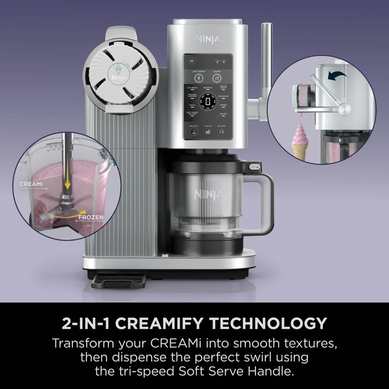 Creami Swirl 13-in-1 Soft Serve Ice Cream Machine