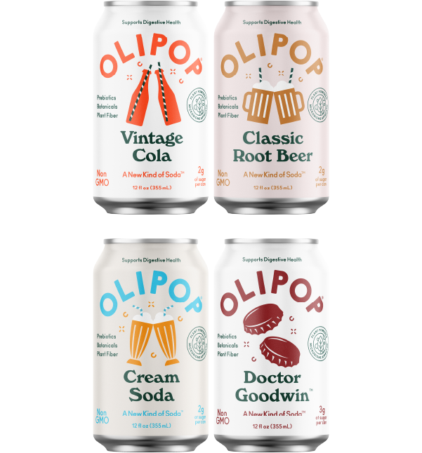 OLIPOP Classic Soda Variety 12 Pack Goody