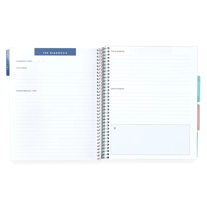 7x9 Medical Treatment Planner