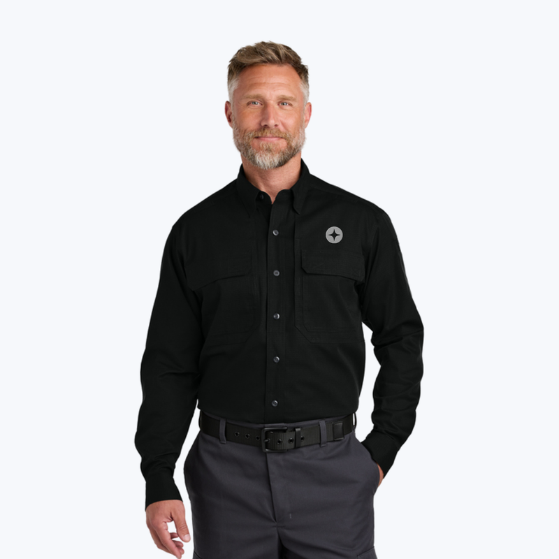 Branded CornerStone Long Sleeve Shirt Jacket