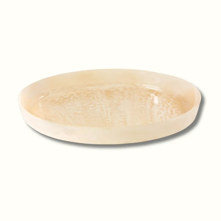 Resin Oval Bowl