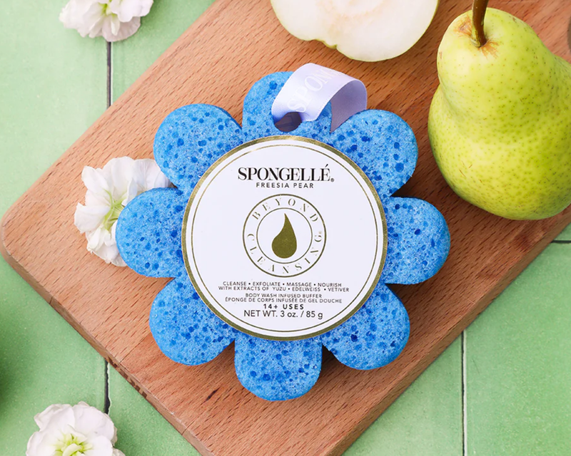 Wild Flower Body Wash Infused Sponge