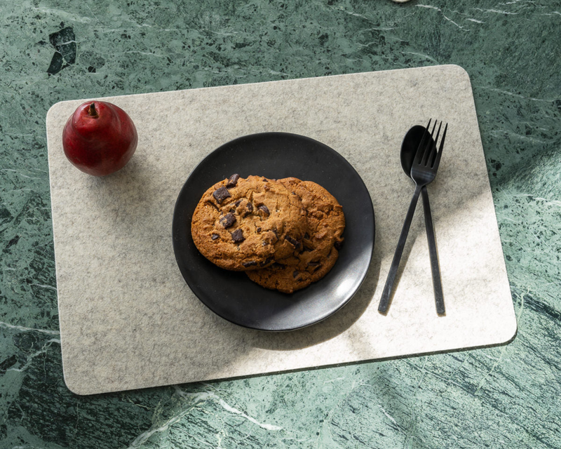 Merino Wool Rectangle Placemat 4-Pack