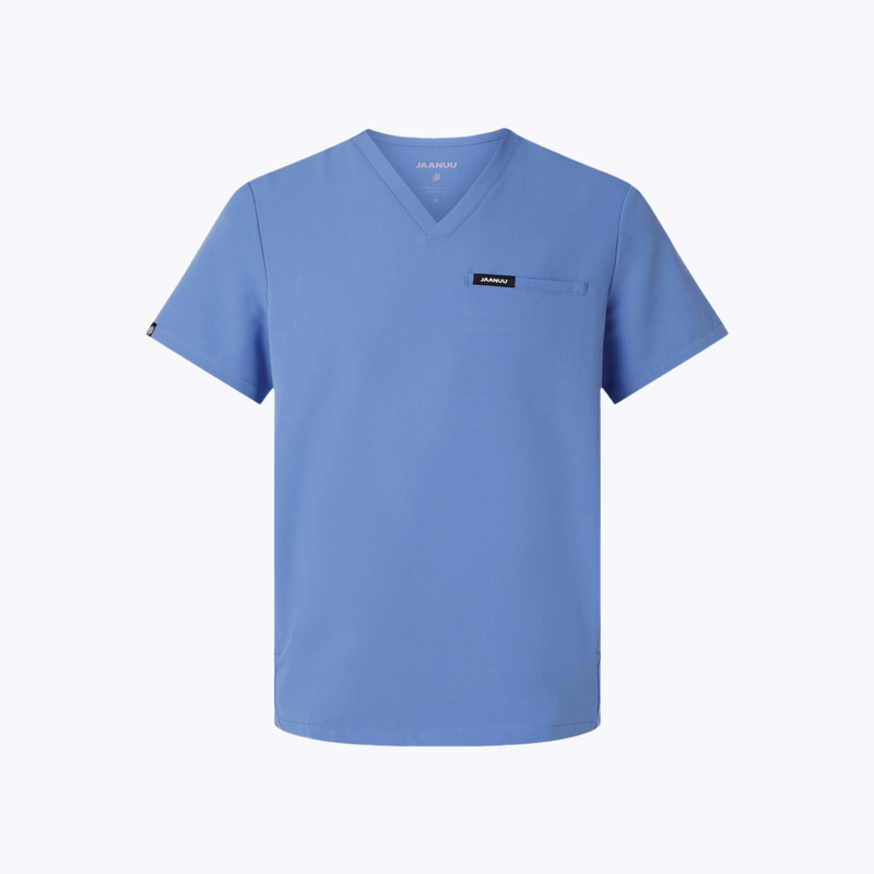 Branded Jaanuu Platt 3-Pocket Scrub V-Neck Top