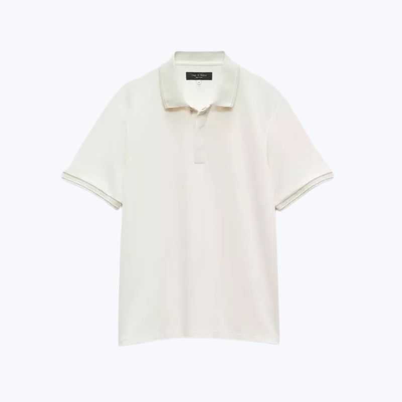 Branded Rag & Bone Tech Stretch Pique Men's Polo