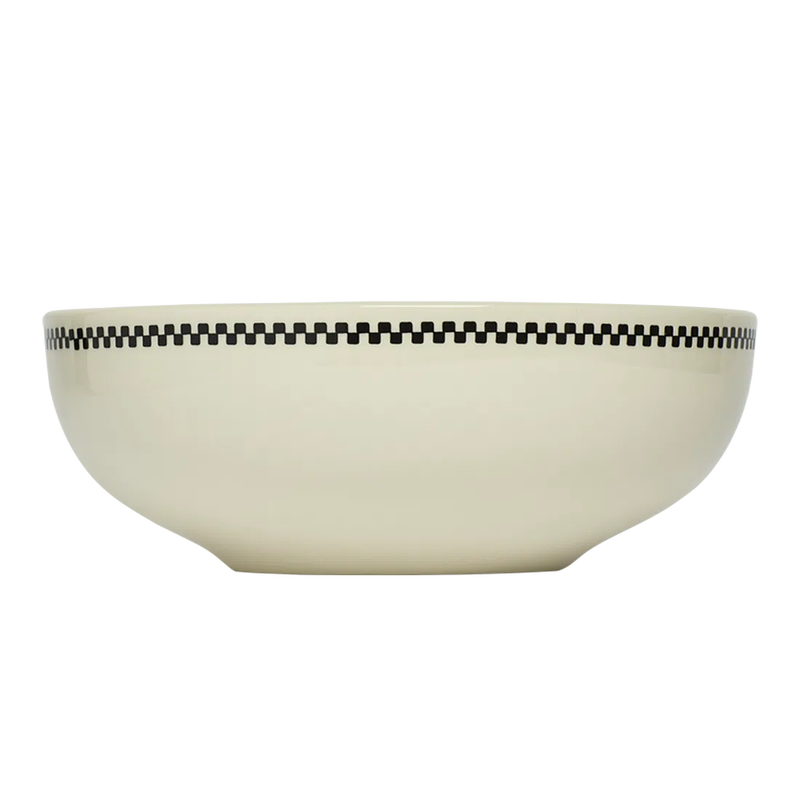 Checkerboard Pasta Bowl