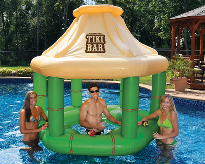 Floating Tiki Bar