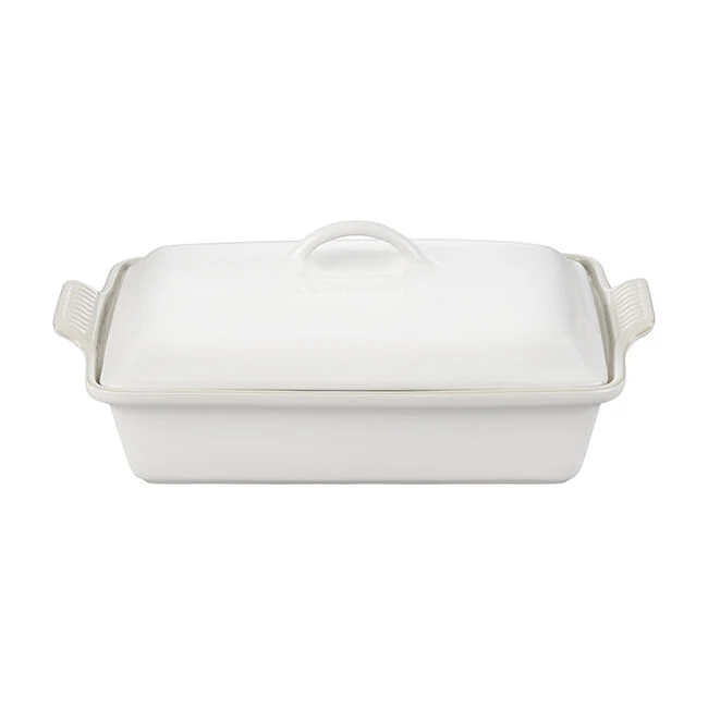4 QT Heritage Rectangular Covered Casserole