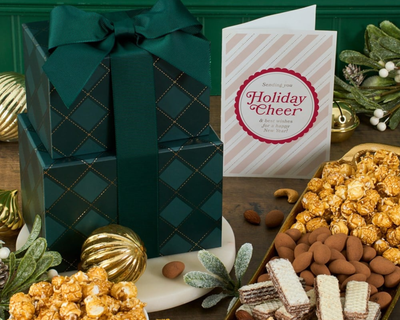 Happy Holidays Snack Gift Box