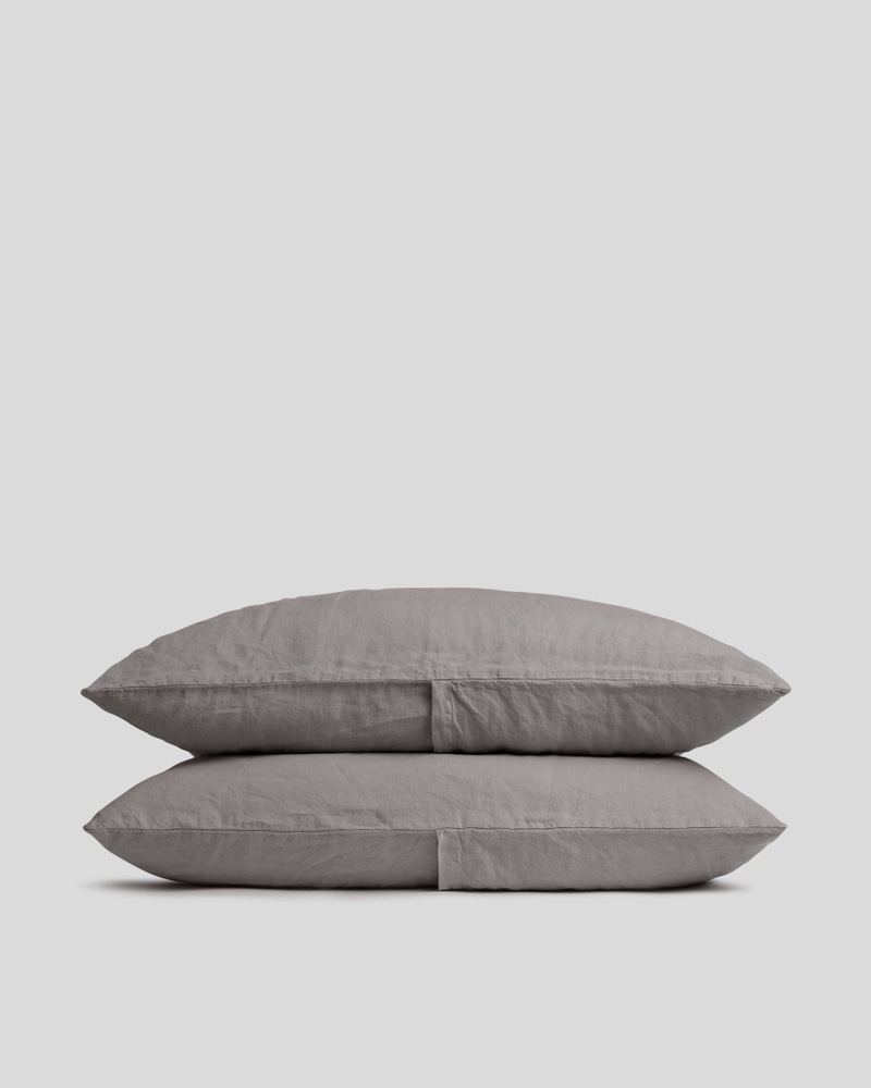 Linen Standard Pillowcase Set