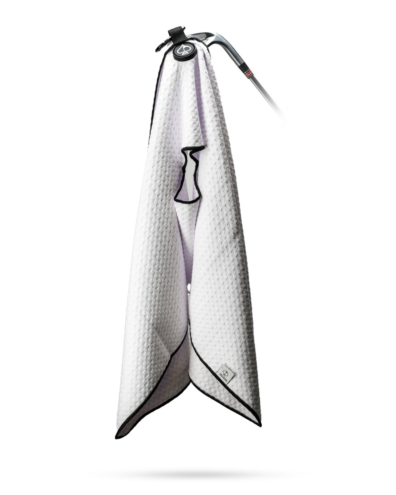 Golf Magnetic Waffle Towel