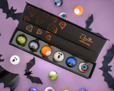 Halloween Spooky Chocolate Collection, 6 Piece