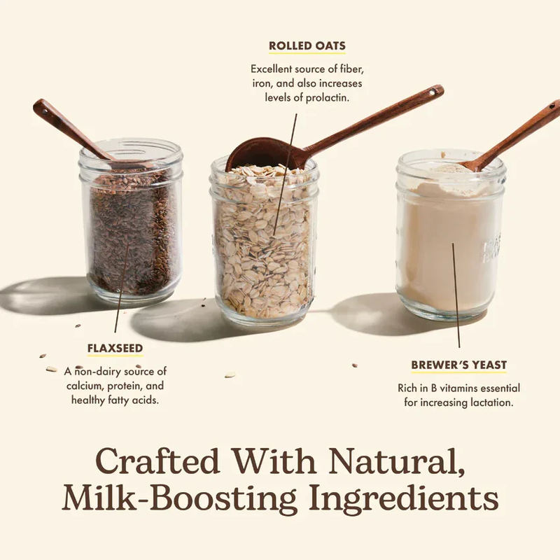 Milk-Boosting Crunchy Lactation Cookies, 2 Bags