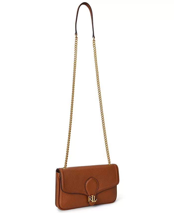 Bradley Small Pebbled Leather Crossbody Wallet