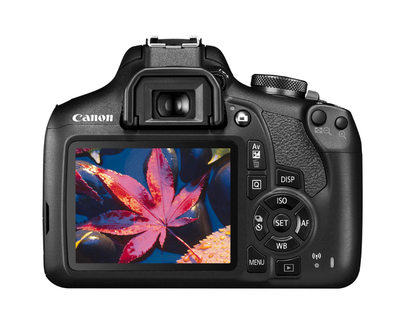 EOS Rebel T7 DSLR Video Two Lens Kit
