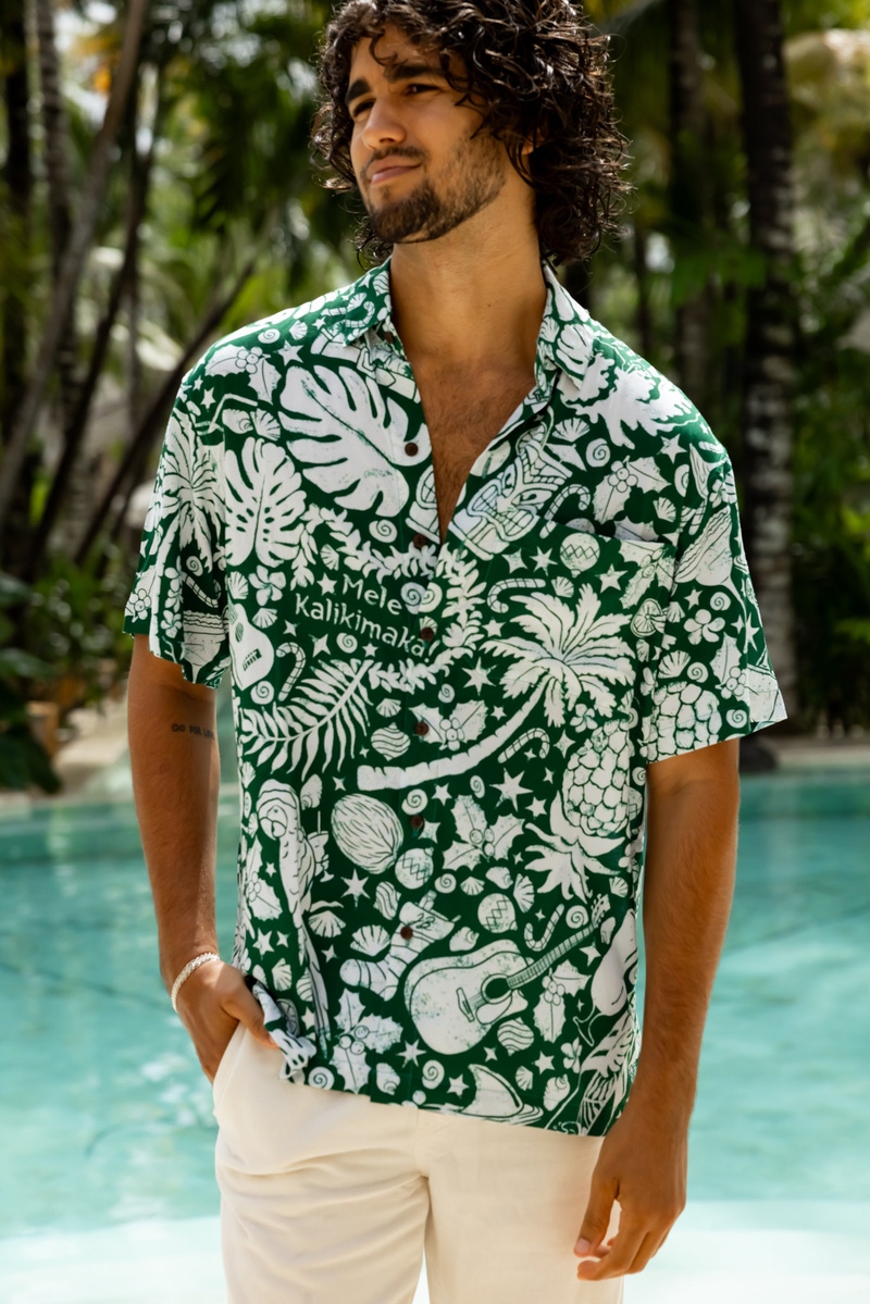 The Mele Kalikimaka Christmas Shirt