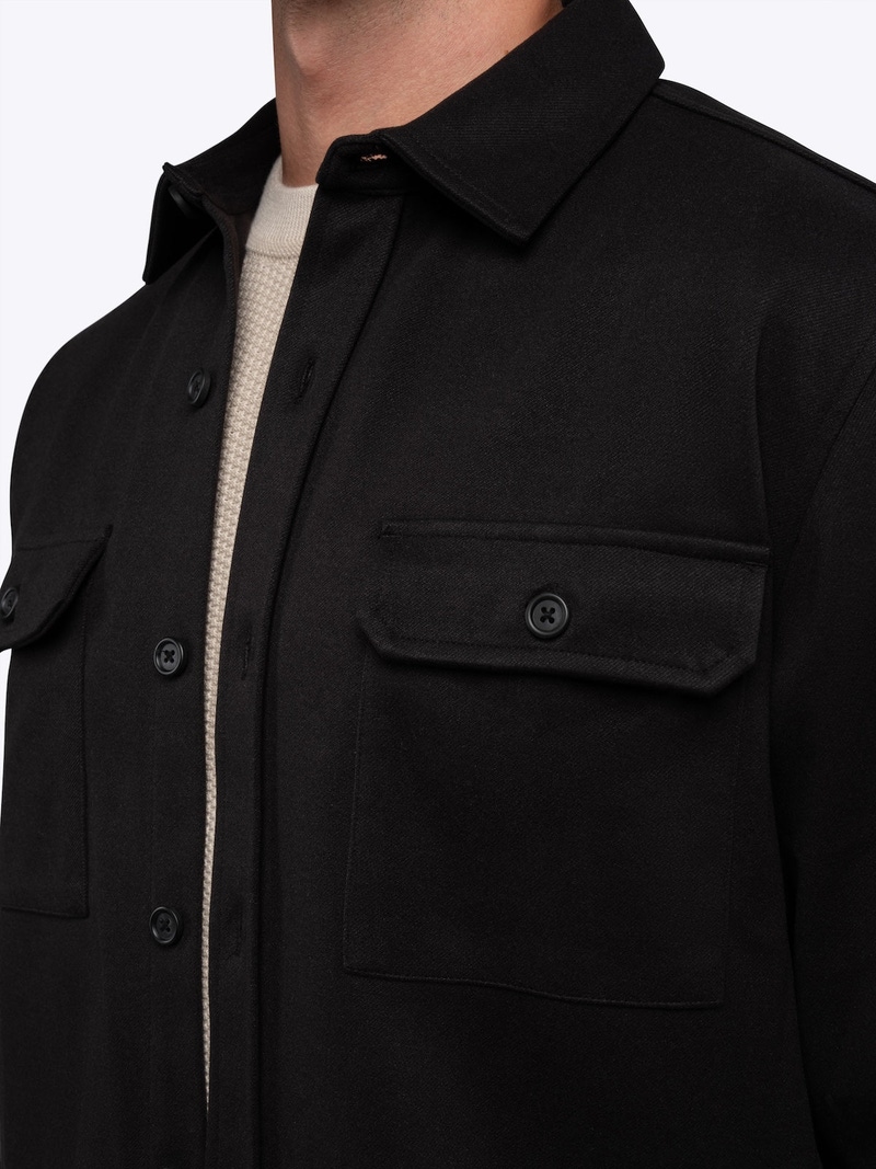 Men's District Heavyweight Overshirt, Black