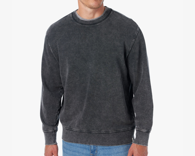 Saltaire Crewneck, Black