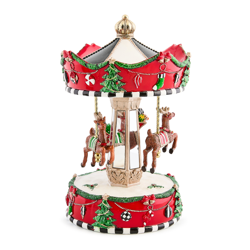 MacKenzie-Childs Christmas Carousel