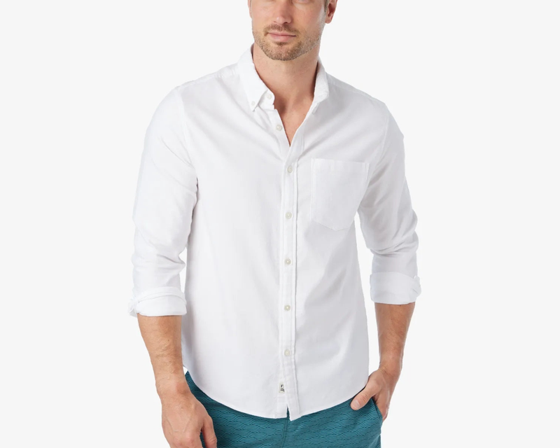 Salty Oxford Shirt, White