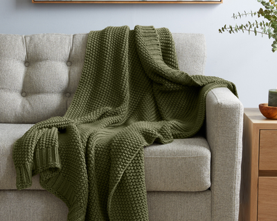 Cotton Fisherman Throw