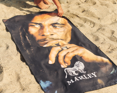 Slowtide x Bob Marley Performance Quick-Dry Travel Towel