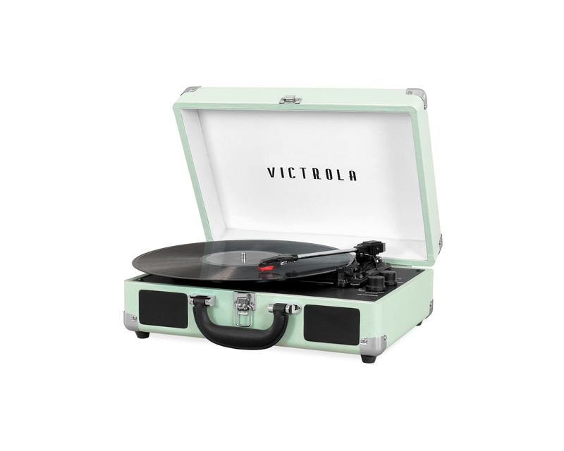 Bluetooth Suitcase Stereo Turntable