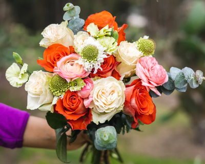 Holiday Party Flower Bouquet