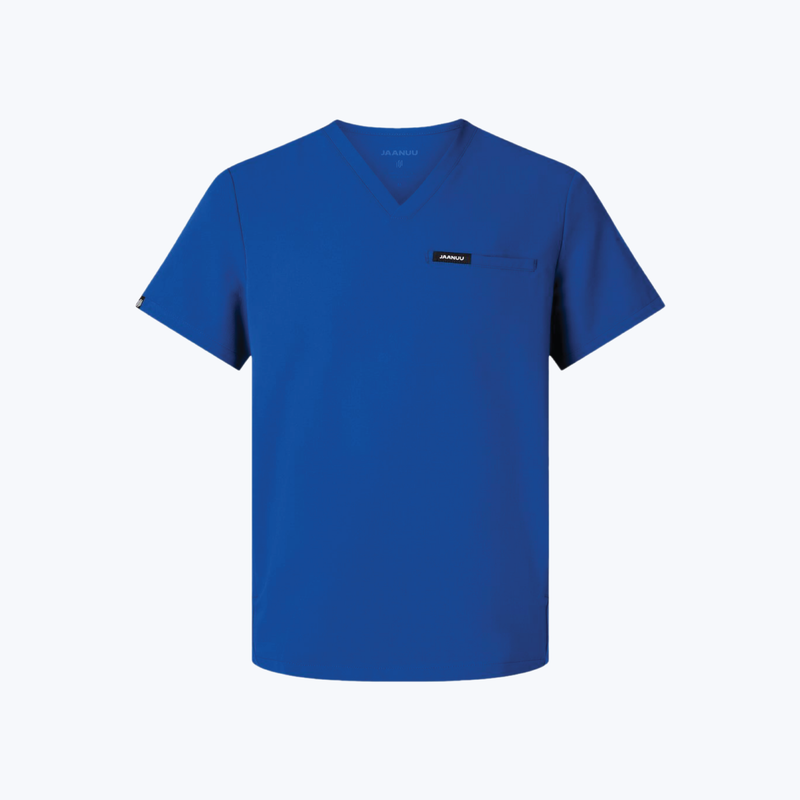 Branded Jaanuu Platt 3-Pocket Scrub V-Neck Top