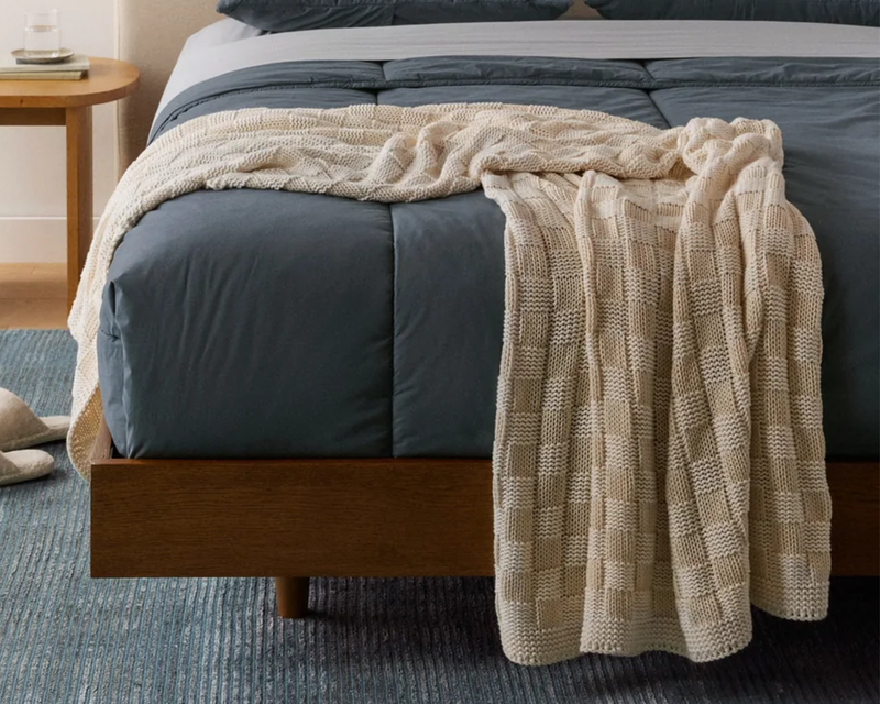 Basketweave Throw&nbsp;