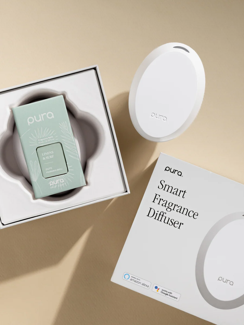 Pura Mini Smart Fragrance Diffuser and Fragrance Set
