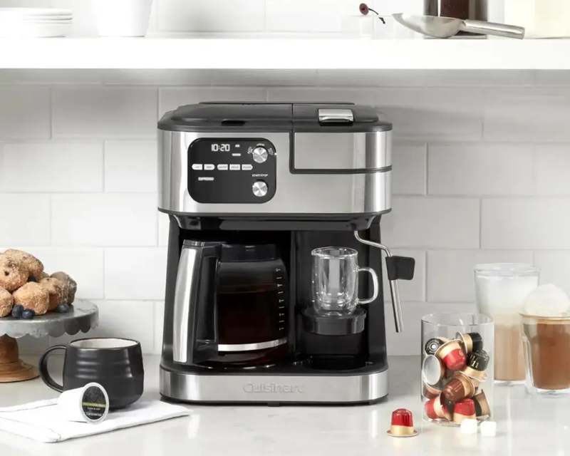 CoffeeCenter 12-Cup Coffee Maker Barista Bar 4-in-1 Coffeemaker 