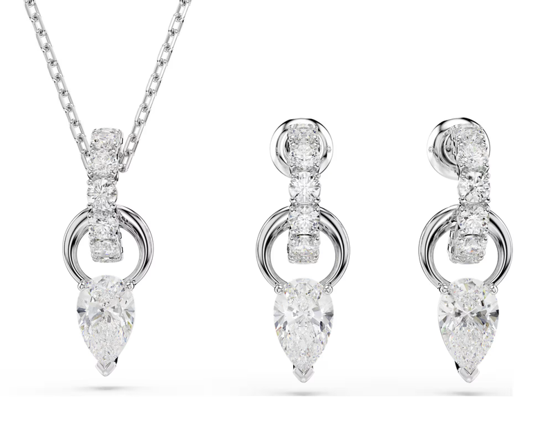 Rhodium Mesmera Set