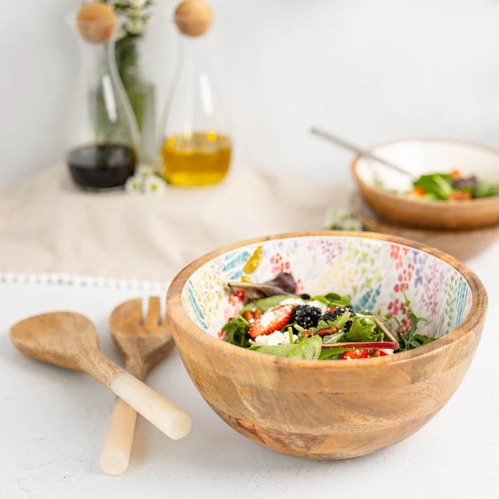 Medium Floral Gold Foil Bowl