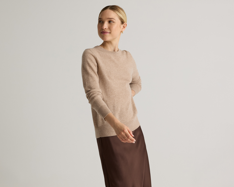 Mongolian Cashmere Crewneck Sweater
