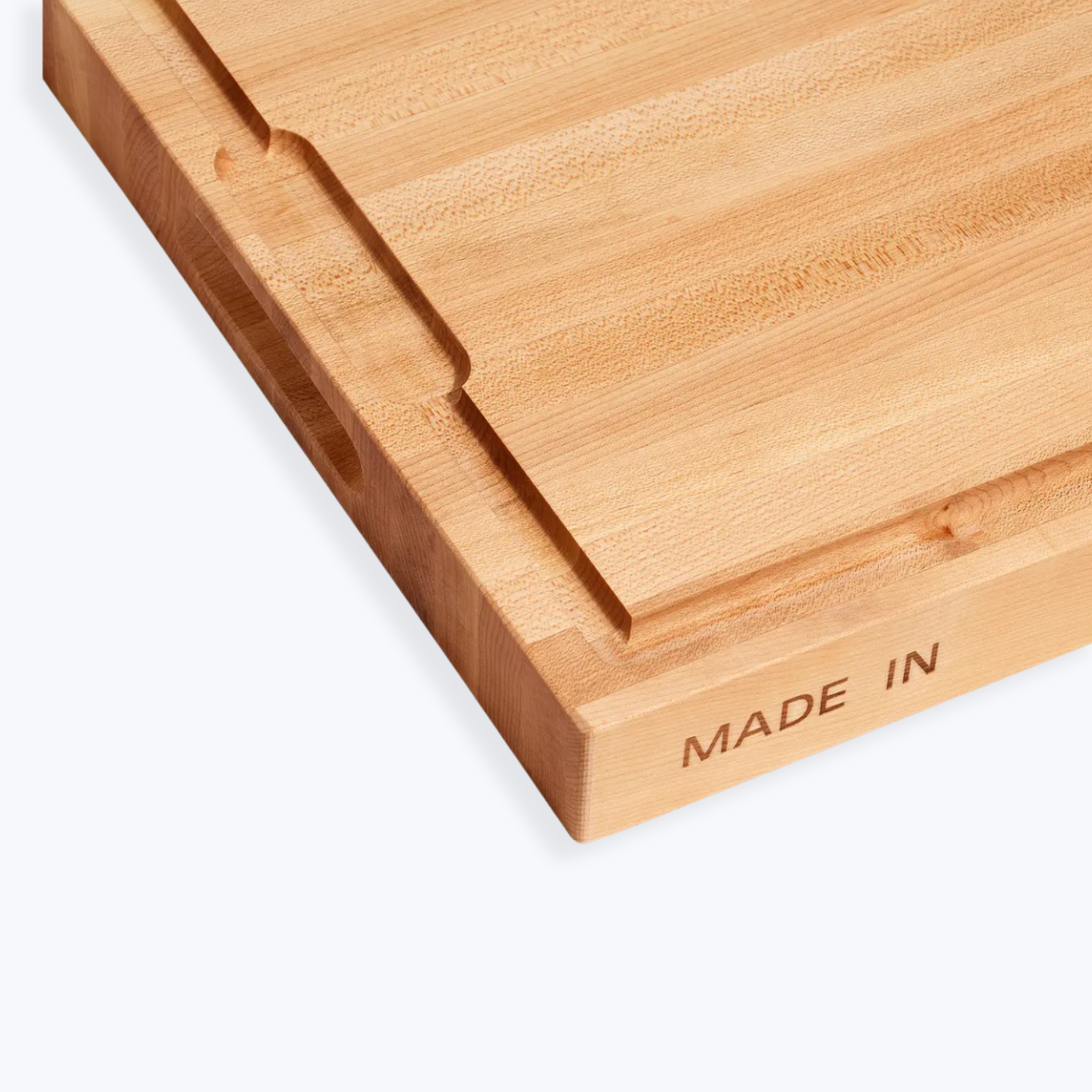 Made In Cookware Butcher Block Maple Wood Charcuterie Board