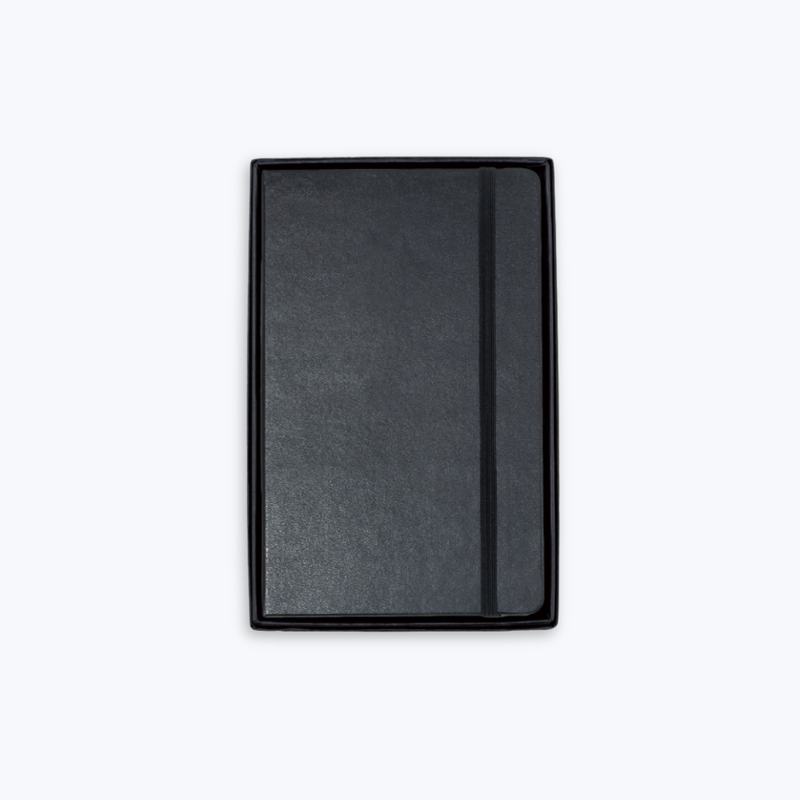 Branded Moleskine Hard Cover Ruled Notebook in Gift Box