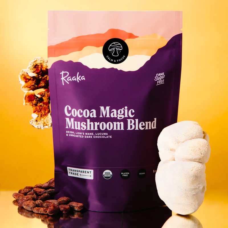 Raaka cocoa magic mushroom blend - white elephant gift 2026 - $16