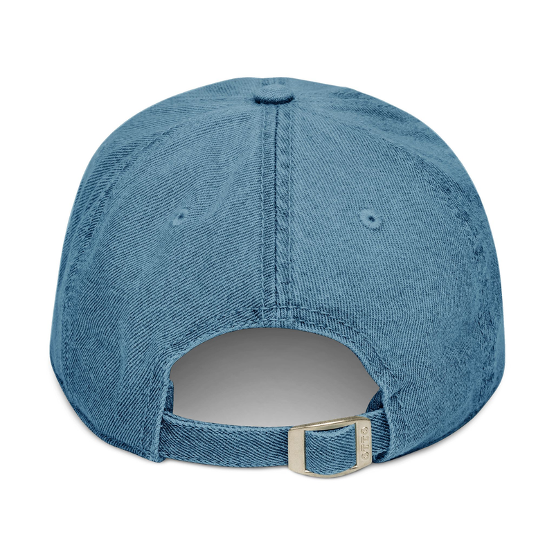 Embroidered Denim Hat