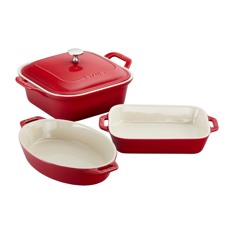 Ceramic 4-Piece Baking Set