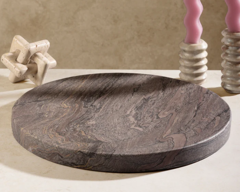 Ikoy Sculpted Onyx Tray